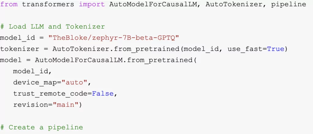 image of a code for Quantization in LLM